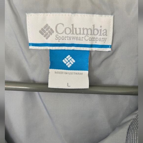 Columbia Gray Puffer Vest Size Large - Picture 6 of 6